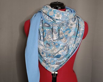 Maxi Liberty and soft flannel children's scarf, customizable