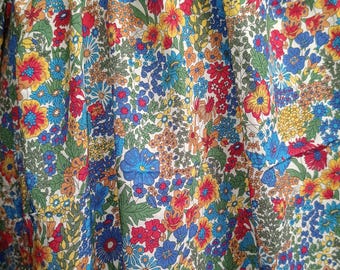 Rare ! Liberty Margaret Annie viscose women's skirt, custom-made