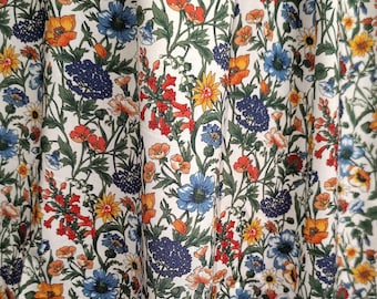 Liberty viscose women's skirt Rachel Meadow, custom made