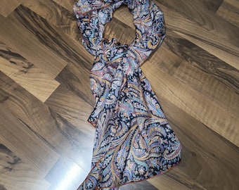 Liberty Great Missenden silk chiffon scarf or snood