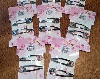 Liberty clip barrette duo