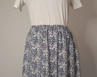 Liberty of London viscose women's skirt June's Meadow print