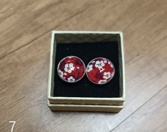 Original printed Liberty cufflinks