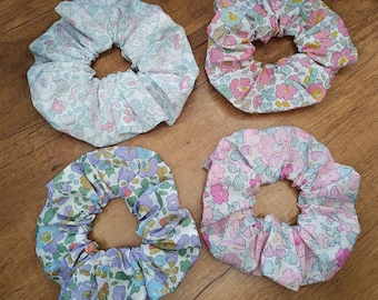 Liberty Betsy 100% Cotton Elastic Hair Scrunchie