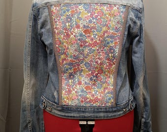 Custom Liberty denim jacket