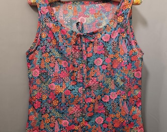 Customizable and made-to-measure Liberty women's tank top