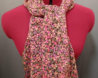 Liberty crepe de chine Wiltshire silk scarf
