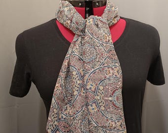 Liberty Gambier silk muslin scarf or snood