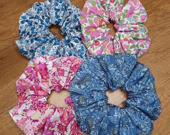Maxi Liberty scrunchie, 100% elastic cotton hair