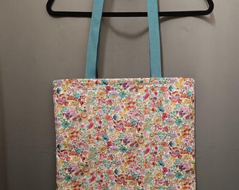 Liberty Classic Meadow tote large cotton canvas bag