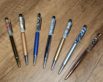 Unique Liberty ballpoint pen, many different models, new collection!