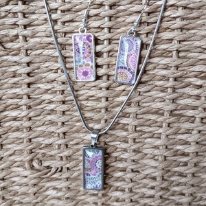 Liberty necklace and earrings set, different models