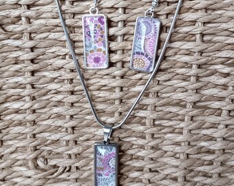 Liberty necklace and earrings set, different models