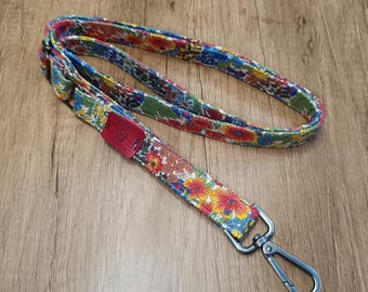 Liberty Margaret Annie multi-colored phone cord with adjustable shoulder strap