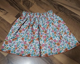 Liberty Organic Louisiana Bouquet Girls Skirt