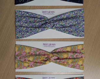 Liberty jersey headband new series new patterns