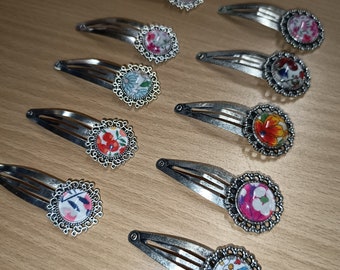 Customizable Liberty clip barrette