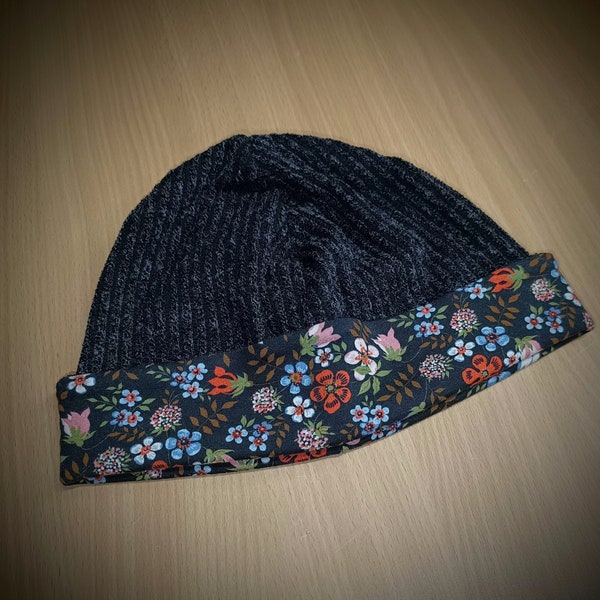 Bonnet réversible Liberty personnalisable