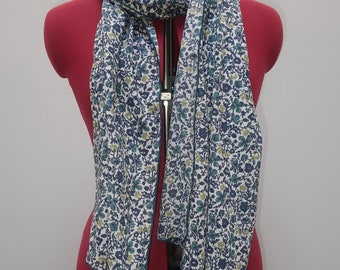 Liberty cotton crepe scarf 2 colors