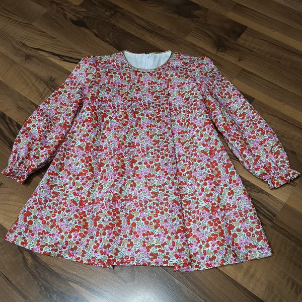 Robe fillette Liberty personnalisable