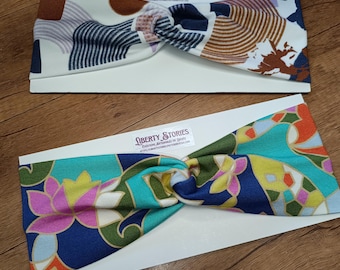 Liberty of London handmade jersey headband