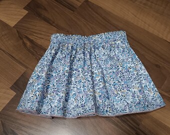 Liberty Wiltshire purple baby skirt