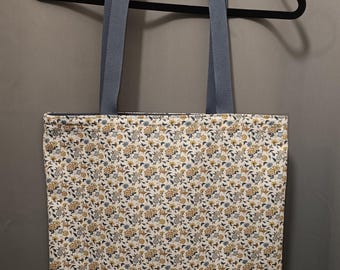 Liberty Aisha tote bag, large cotton canvas bag