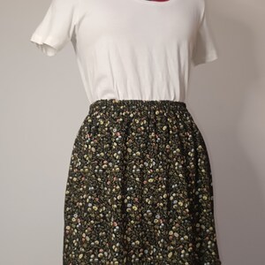 Liberty of London viscose women&#39;s skirt Mina print