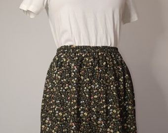 Liberty of London viscose women's skirt Mina print