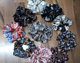 Liberty silk satin scrunchie, new 2026 collection