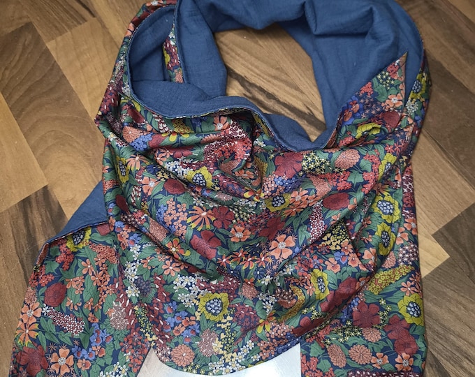 Featured listing image: Customizable! Liberty scarf and double gauze for child or adult