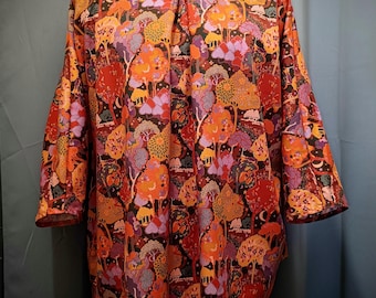 Liberty lantana oversized fall/winter top, customizable