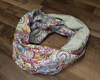 Double Snood Liberty organic Prince Milo and very soft flannel