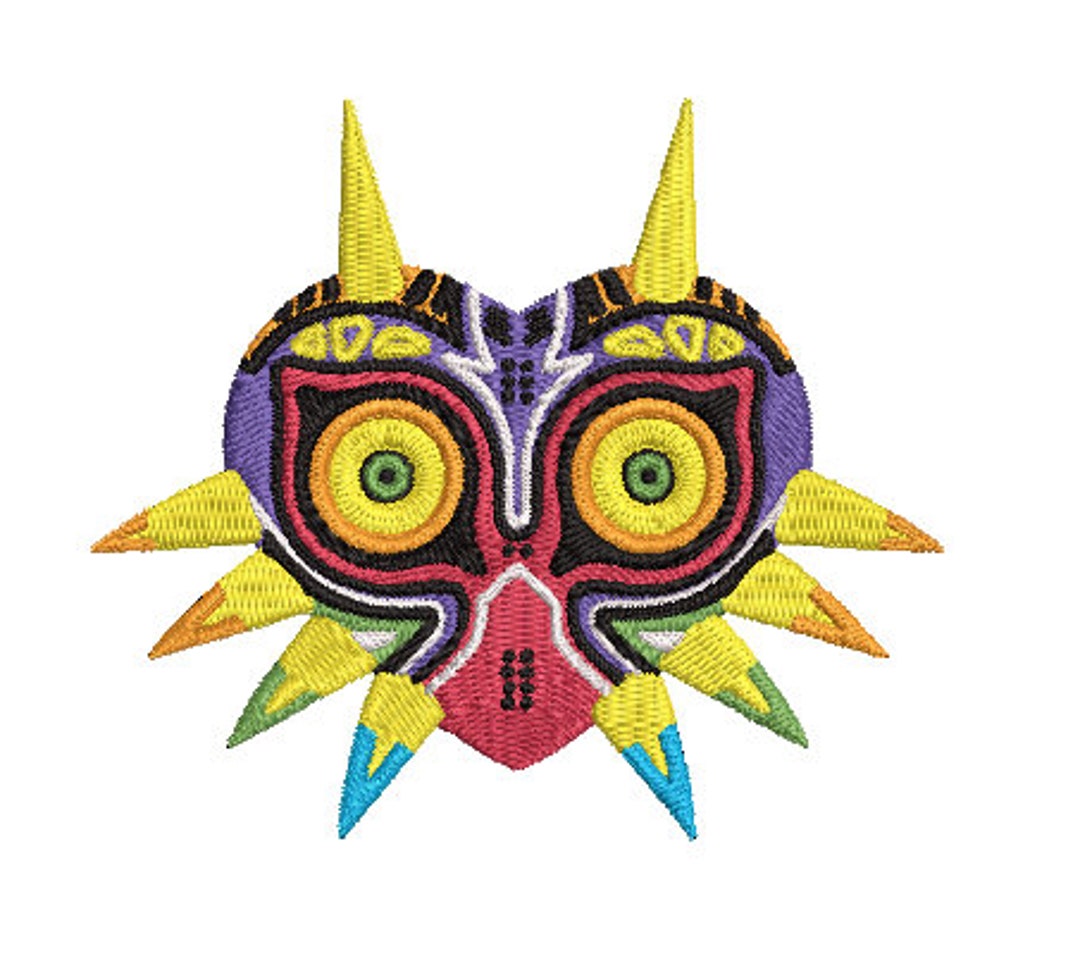 Majora's Mask Embroidery File - Etsy