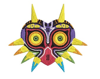 Archivo de bordado de Majora's Mask