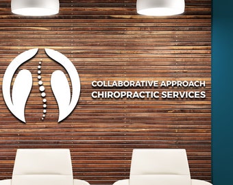 Custom Metal Sign For Chiropractor, Chiropractic Metal Office Signs, Custom Metal Cutouts For Physiotherapist, Kinesiologist, Physiotherapy