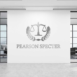 Custom Metal Signs Law Office Business Signage Logo To Metal Sign Custom Metal Cutouts For Businesses Custom Metal Business Text image 3