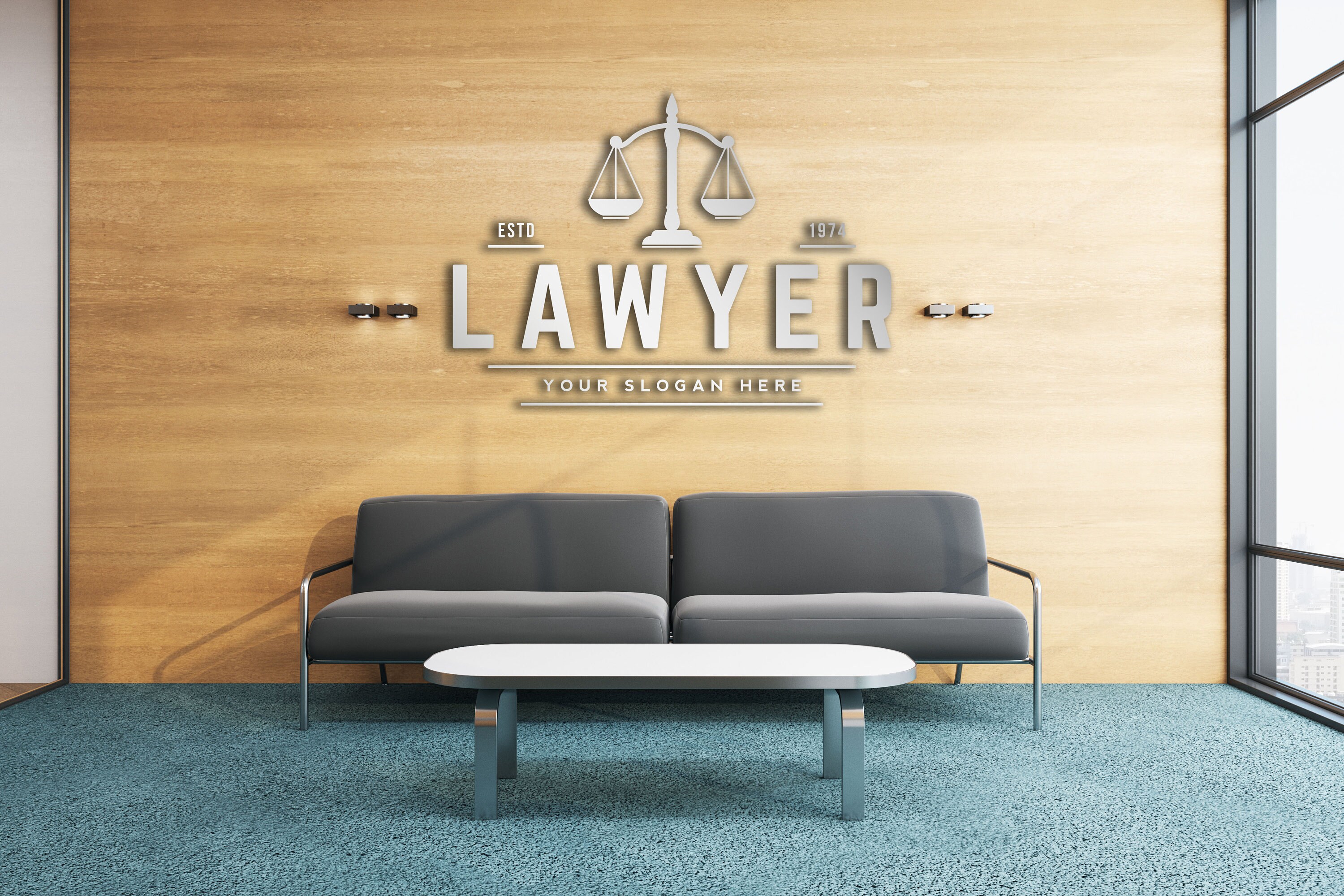 Custom Metal Signs Law Office Business Signage Law Firm Etsy Canada