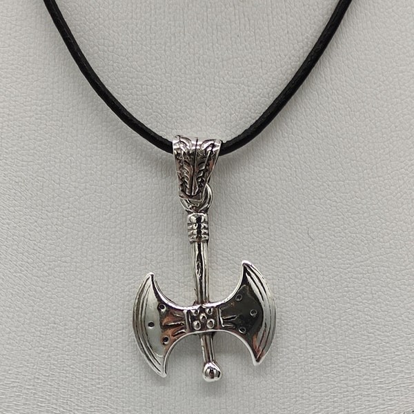 Greek Silver 925 Pendant, Double Axe Pendant, Minoan Religious Symbol, Greek Souvenir Cretan Souvenir