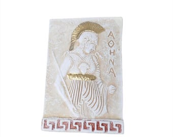 Wall Hanging, Goddess Athena, Goddess Minerva, Greek Mythology, Cretan Souvenirs