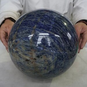 Sodalite sphere Large 65.7LBS TOP GRADE image 5