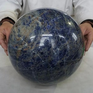 Sodalite sphere Large 65.7LBS TOP GRADE image 4