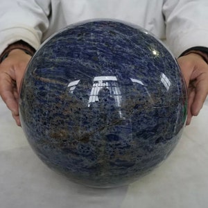 Sodalite sphere Large 65.7LBS TOP GRADE image 6