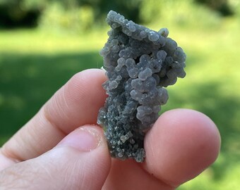 Grape agate cluster