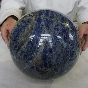 Sodalite sphere Large 65.7LBS TOP GRADE image 7