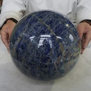 Sodalite sphere Large 65.7LBS TOP GRADE image 3