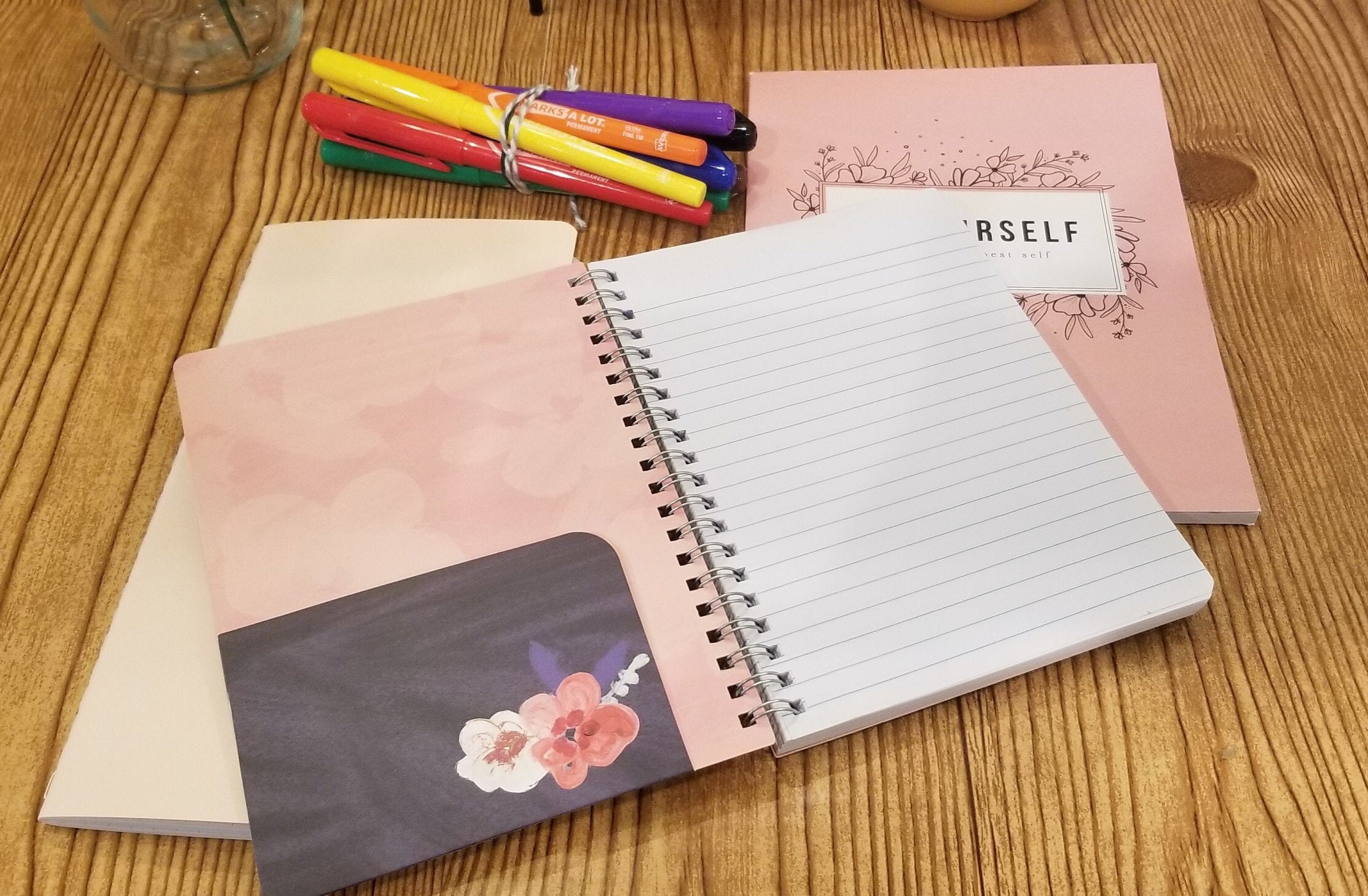 Journaling SelfCare Gift Basket Best Friend Bullet Journal Etsy