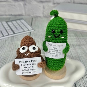 Positive Poo Gift: Funny Emotional Support Gift with Positive Affirmations