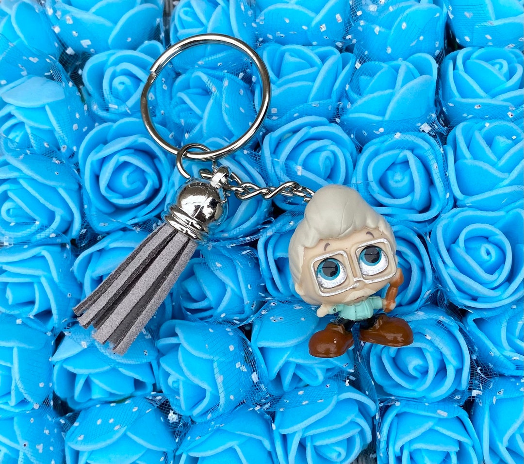 Cartoon Character Keyring Animated Jewellery Funny Gifts Etsy