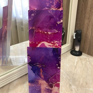 Custom Color Boards, Hair Dye Palette, Foiling Board For Balayage Highlighting Ombre Shatush Blond Airtouch, Hairdressing Hair Salon Tool image 5